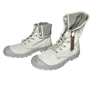 Palladium Men's Baggy Boots in Vapor/Metal Size 10 NIB Canvas